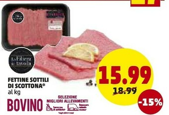 PENNY Fettine Sottili Di Scottona offerta