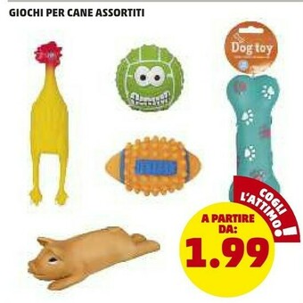 PENNY Giochi Per Cane Assortiti offerta