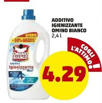 PENNY Omino Bianco Additivo Igiennizante offerta