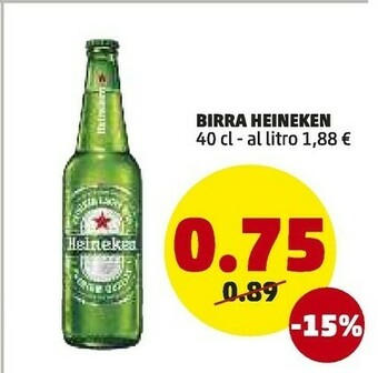 PENNY Heineken Birra Premium Quality 400 G(ml) offerta