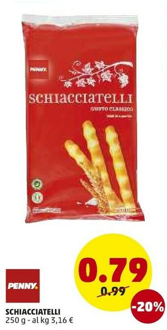 PENNY Penny Schiacciatelli offerta