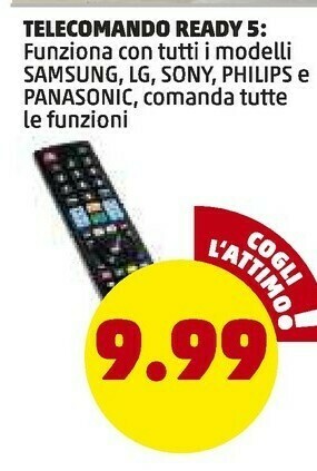 PENNY Ready 5 Telecomando offerta