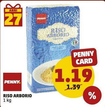 PENNY Penny Riso Arborio offerta