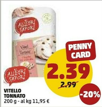 PENNY Gli allegri sapori Vitello Tonnato offerta