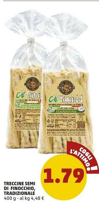 PENNY Treccine Semi Di Finoccghio Tradizionale offerta
