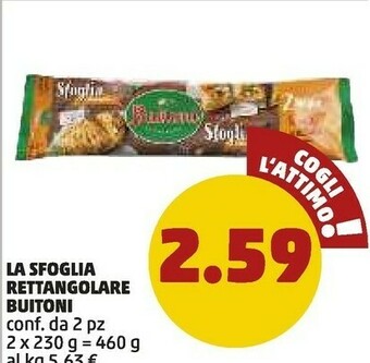PENNY Buitoni Buitoni - La Sfoglia Rettangolare offerta