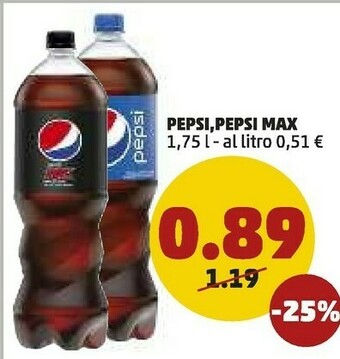 PENNY Pepsi 1750 G(ml) offerta