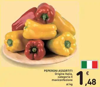 Spazio Conad Peperoni Assortiti offerta