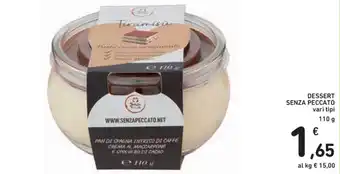 Spazio Conad Dessert Senza Peccato 110g offerta