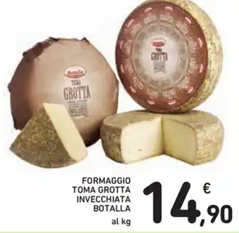 Spazio Conad Botalla Formaggio Toma Grotta Invecchiata offerta