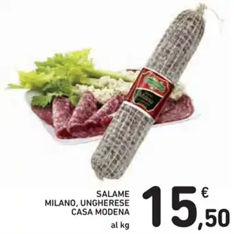 Spazio Conad Casa Modena Salame Milano, Ungherese offerta