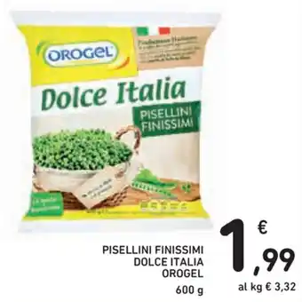Spazio Conad Orogel Pisellini Finissimi Dolce Italia 600g offerta