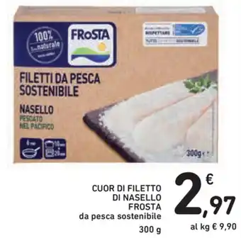 Spazio Conad Frosta Cuor di Filetto di Nasello 300g offerta