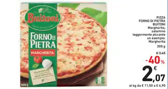 Spazio Conad Buitoni Pizza Forno di Pietra 300g offerta