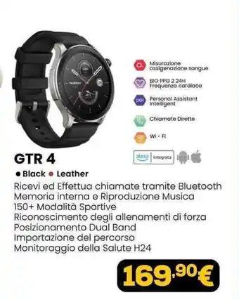 Euronics Amazfit GTR 4 offerta