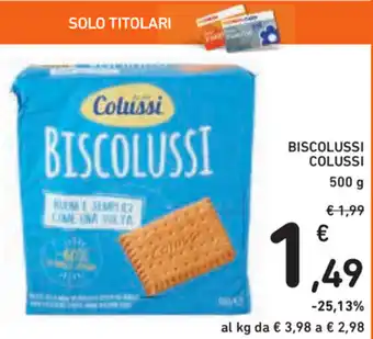 Spazio Conad Colussi Biscolussi 500g offerta