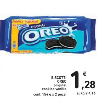 Spazio Conad Oreo Biscotti 154g x 2 pezzi offerta