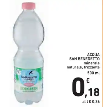 Spazio Conad San Benedetto Acqua 500ml offerta