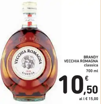 Spazio Conad Vecchia Romagna Brandy 700ml offerta