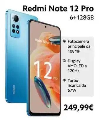 Euronics Redmi Note 12 Pro offerta