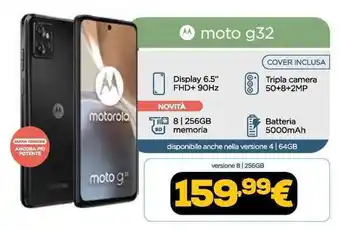 Euronics motorola moto g32 offerta
