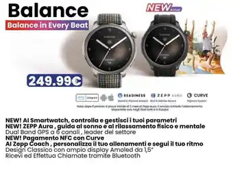 Euronics amazfit Balance offerta