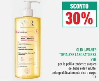 Spazio Conad 30% Sconto SVR Olio Lavante Topialyse Laboratories 1lt offerta