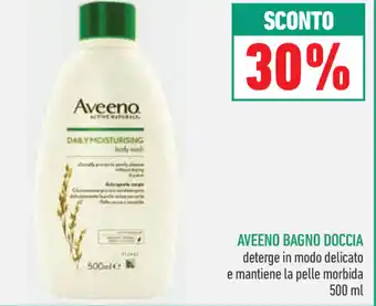 30% Sconto Aveeno Bagno Doccia 500ml