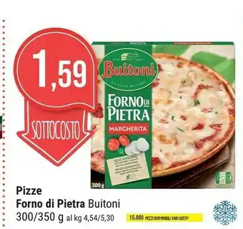 Supermercati Gulliver Buitoni Pizza Margherita Forno Di Pietra offerta