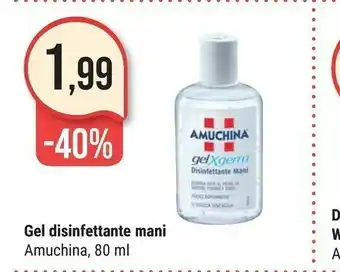 Supermercati Gulliver Amuchina Gel Disinfettante Mani offerta