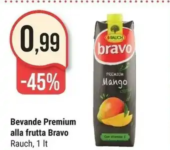 Supermercati Gulliver Rauch Bevande Premium Alla Frutta offerta