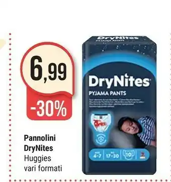 Supermercati Gulliver Huggies DryNites Pyjama Pants Ragazza 10 Pezzo(i) offerta