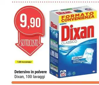 Supermercati Gulliver Dixan Detersivo In Polvere offerta