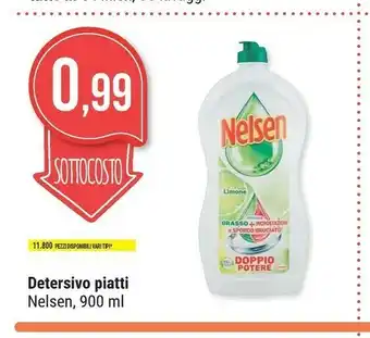Supermercati Gulliver Nelsen Detersivo Piatti offerta