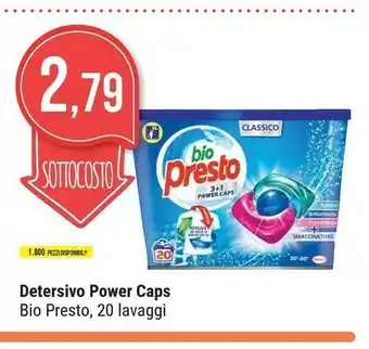Supermercati Gulliver Bio Presto Detersivo Lavatrice offerta