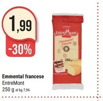 Supermercati Gulliver Entremont Emmental offerta