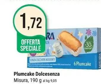 Supermercati Gulliver Misura Plum Cake Preparati Con Yogurt Dolce Senza 190 G(ml) offerta
