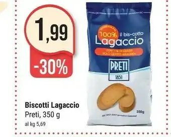 Supermercati Gulliver Preti Biscotti Lagaccio offerta