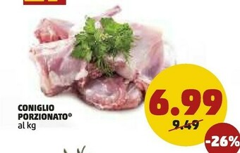 PENNY Coniglio Porzionato offerta