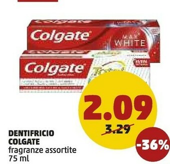PENNY Colgate 01.00153 Dentifricio Anticarie 75 Ml offerta