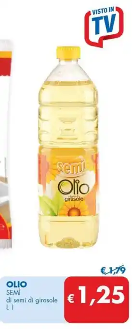 MD Discount OLIO SEMI di semi di girasole L 1 offerta