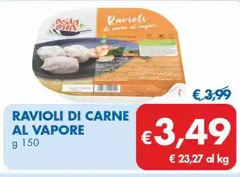MD Discount RAVIOLI DI CARNE AL VAPORE g150 offerta