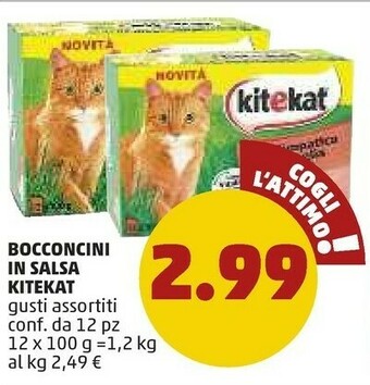 PENNY Kitekat Bocconcini In Salsa offerta