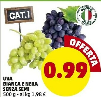 PENNY Uva Bianca E Nera offerta