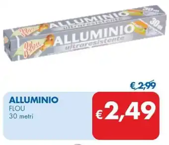 MD Discount ALLUMINIO FLOU 30 metri offerta