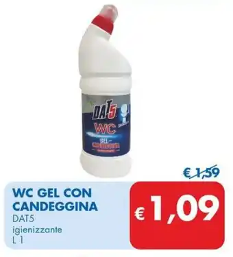MD Discount WC GEL CON CANDEGGINA DAT5 igienizzante L1 offerta