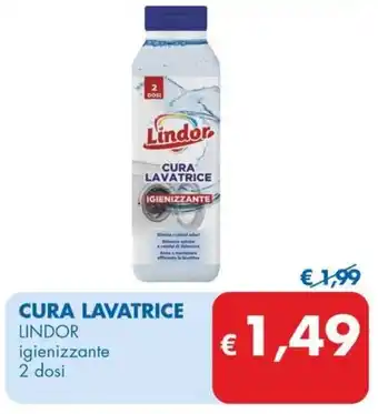 MD Discount CURA LAVATRICE LINDOR igienizzante 2 dosi offerta