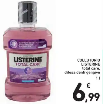 Spazio Conad Listerine Collutorio 1l offerta