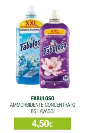 Acqua & Sapone FABULOSO AMMORBIDENTE CONCENTRATO 86 LAVAGGI offerta