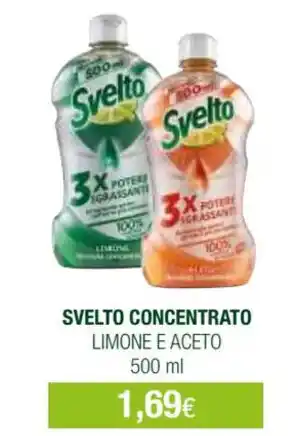 Acqua & Sapone SVELTO CONCENTRATO LIMONE E ACETO 500 ml offerta